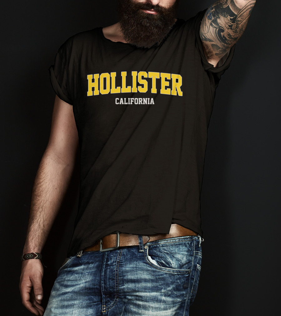 Hollister California Varsity College T-Shirt