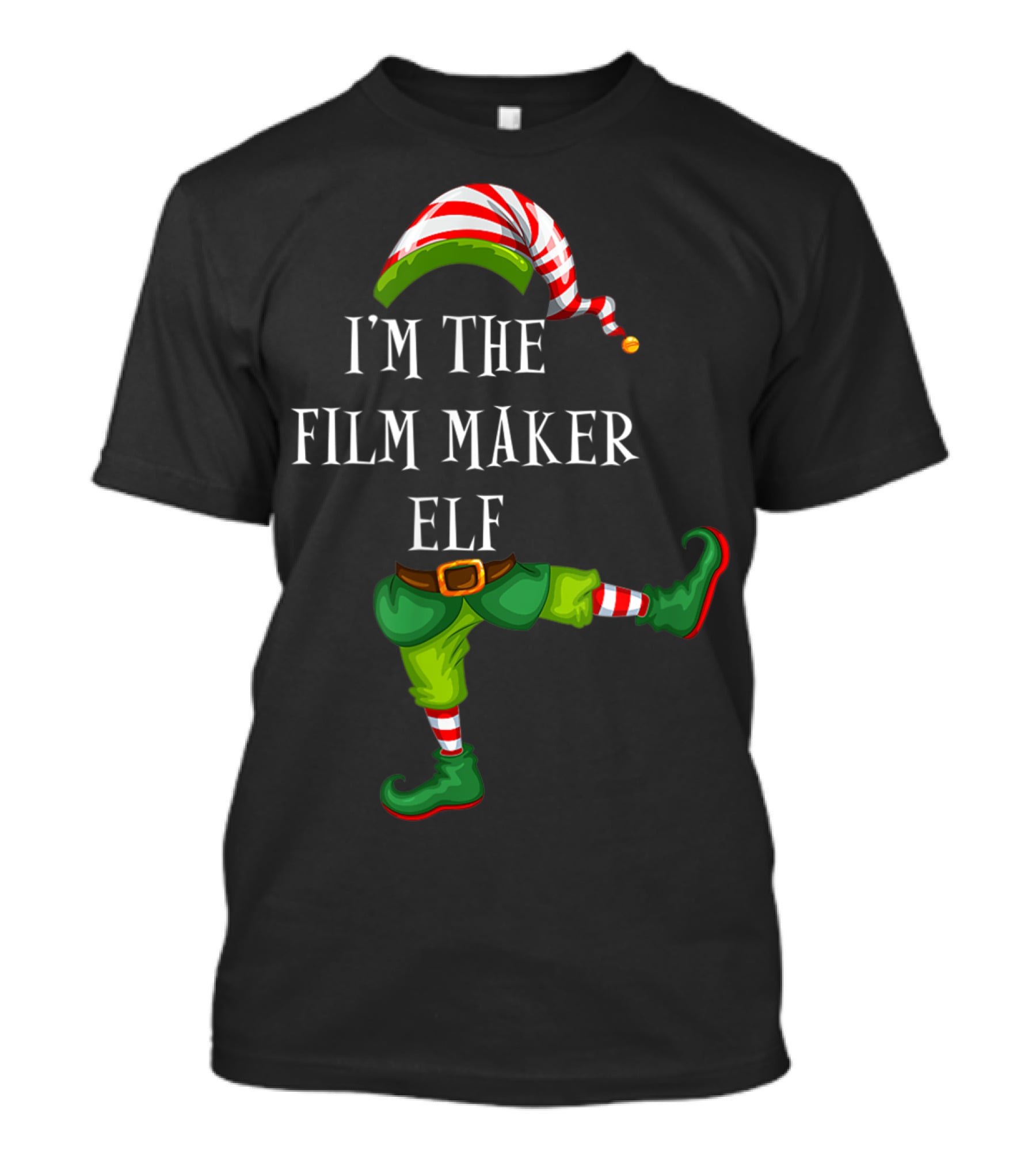 I'm The Film Maker Elf Christmas T-Shirt