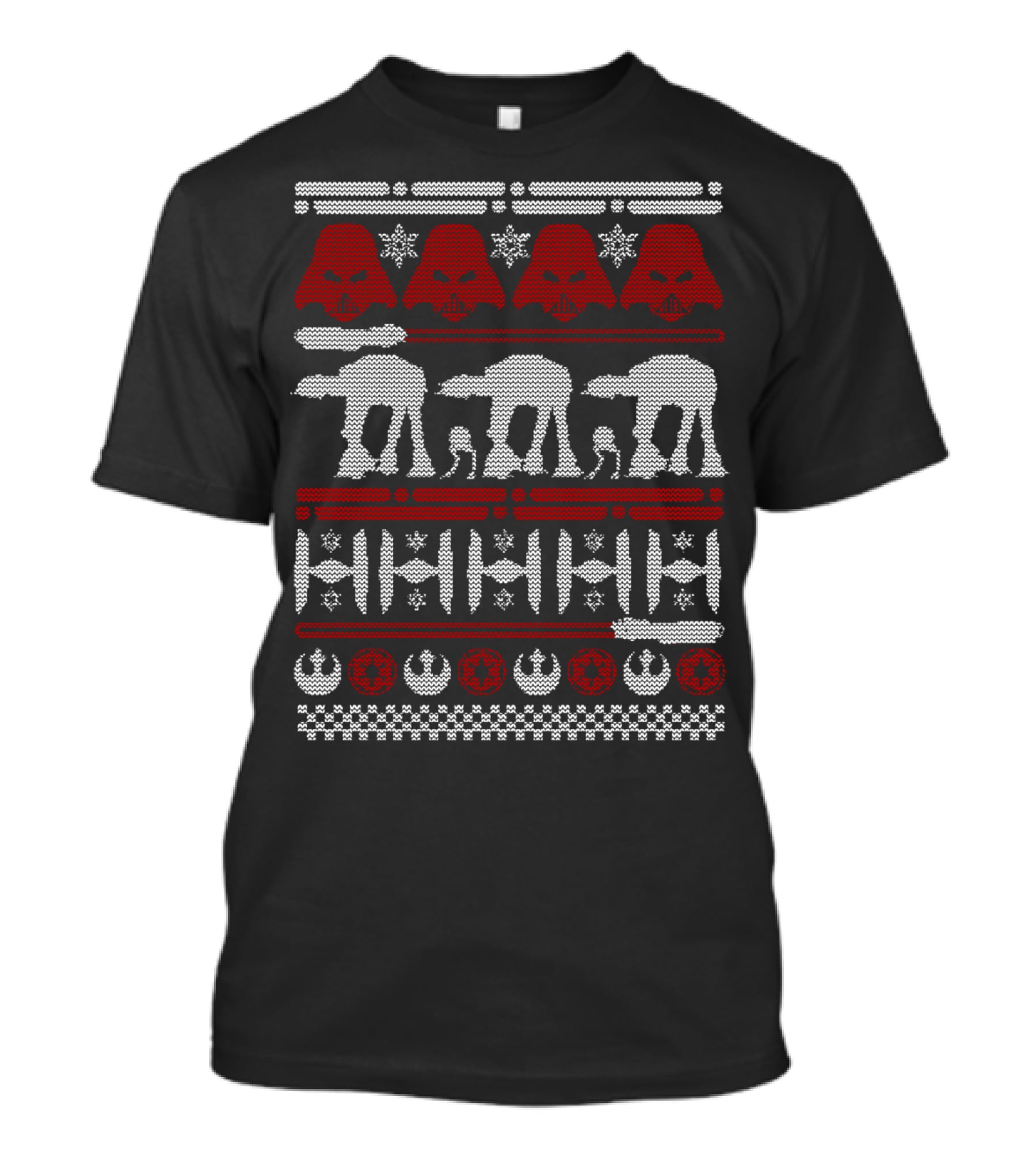 Star Wars Battle Of Hoth AT-ATs Darth Vader Rebel Empire Icons T-Shirt