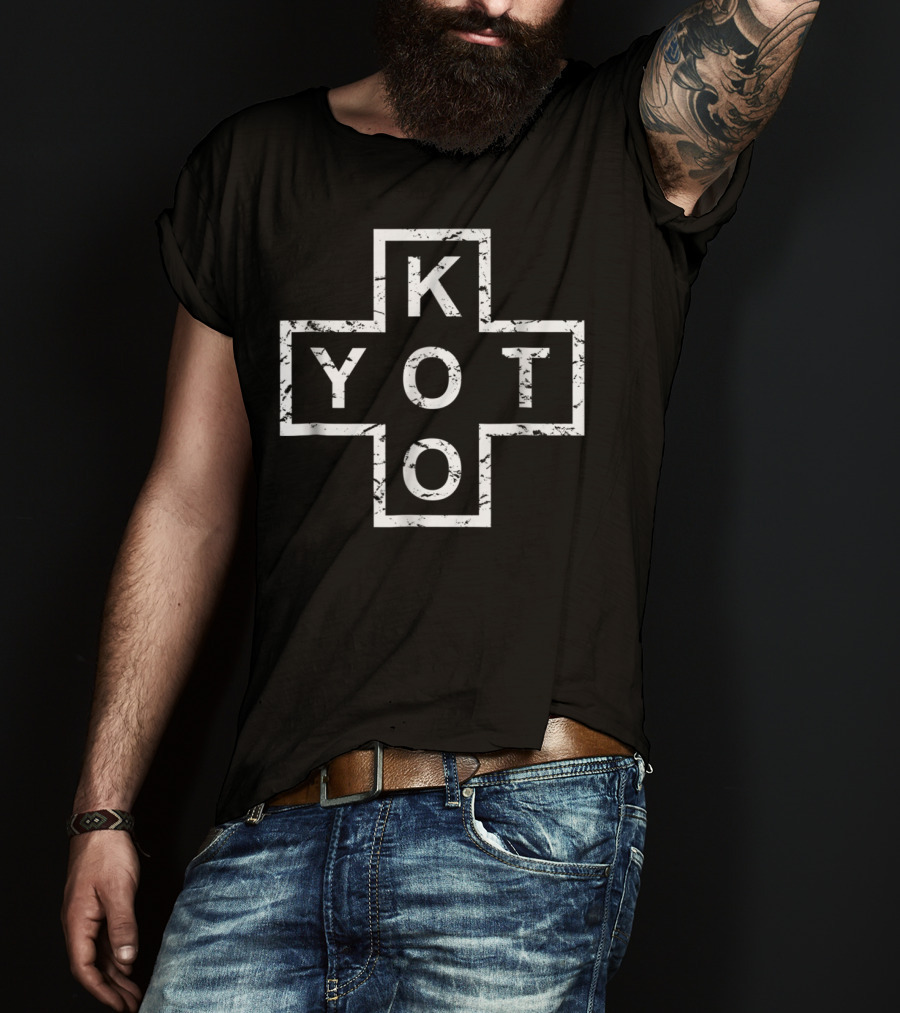 Kyoto Cross Grunge T-Shirt