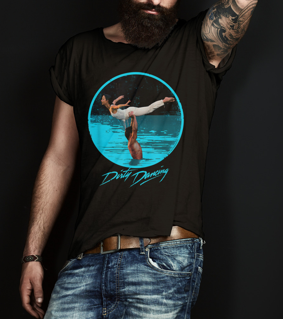Dirty Dancing Iconic Lift Scene In Water T-Shirt