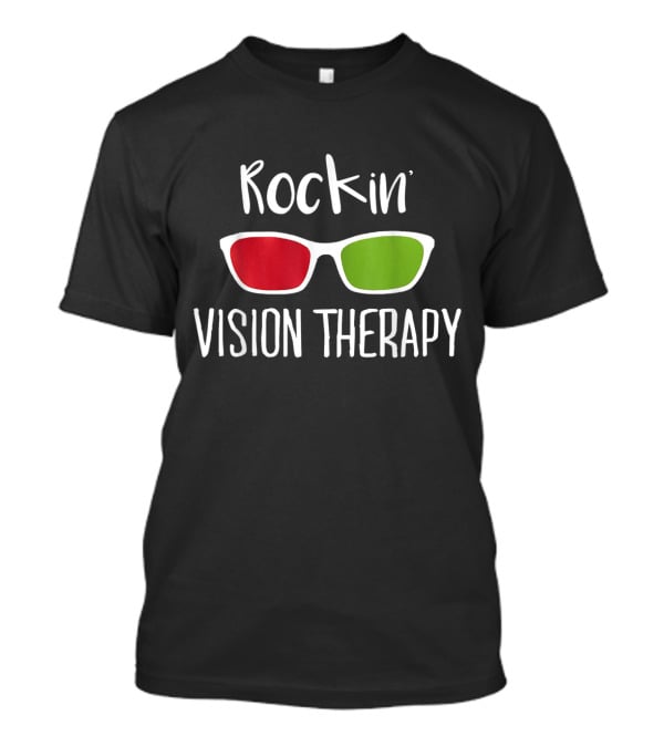 Rockin' Vision Therapy Red Green Awareness Support T-Shirt