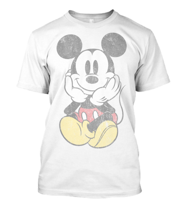 Disney Classic Mickey Mouse Chillin Retro T-Shirt