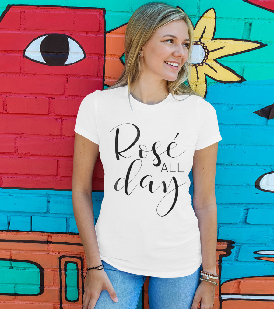 Rosé All Day Wine Lover T-Shirt