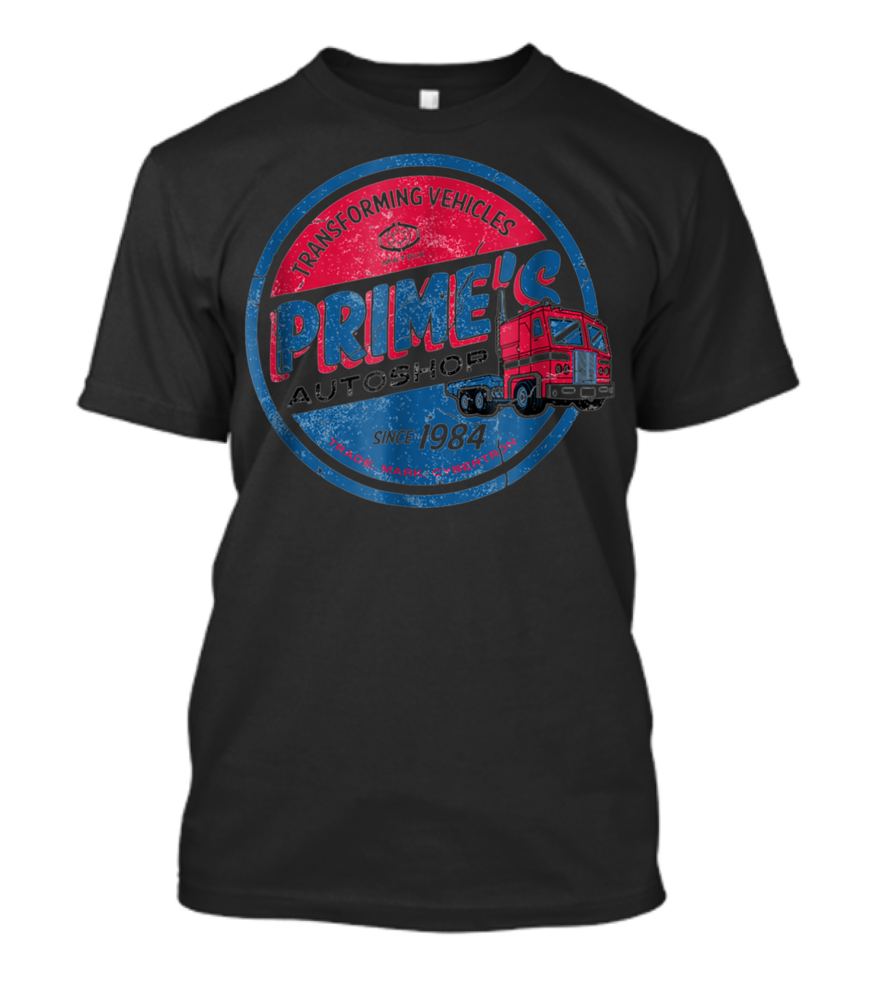 Transforming Vehicles Prime's Autoshop Since 1984 T-Shirt
