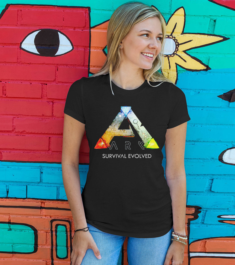 ARK Survival Evolved Game Logo Iconic T-Shirt