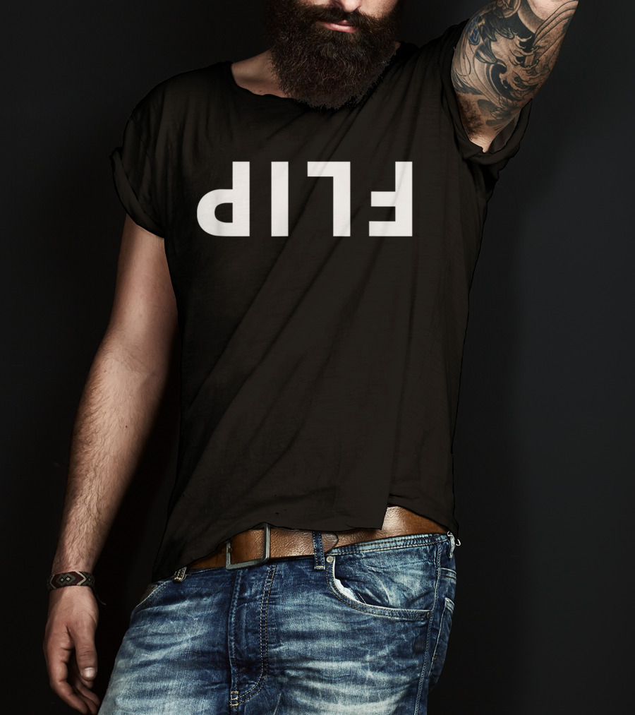 Flip Upside Down Gamer Kids Boys Flip Fans T-Shirt