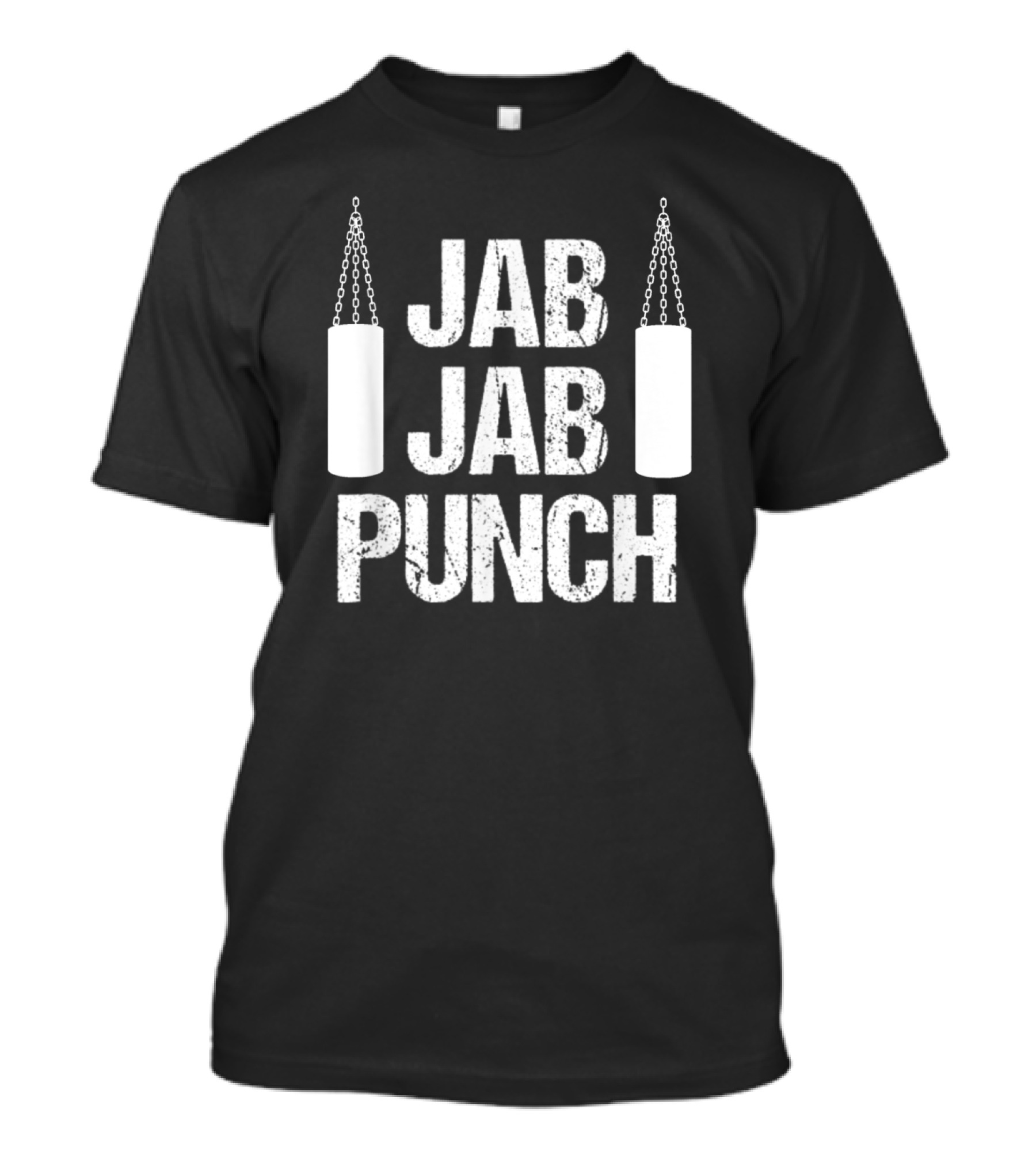 Jab Jab Punch Boxer Punching Bag Training Fitness Workout T-Shirt