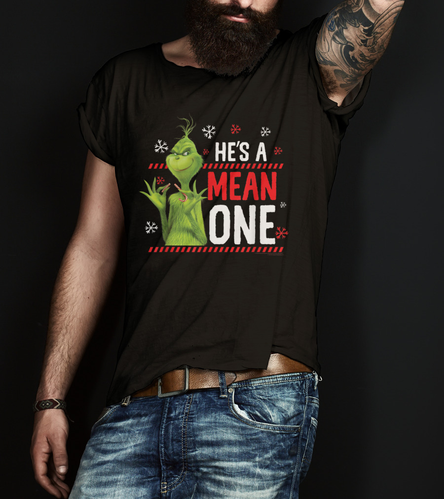 He's A Mean One The Grinch Drseuss Jolly T-Shirt