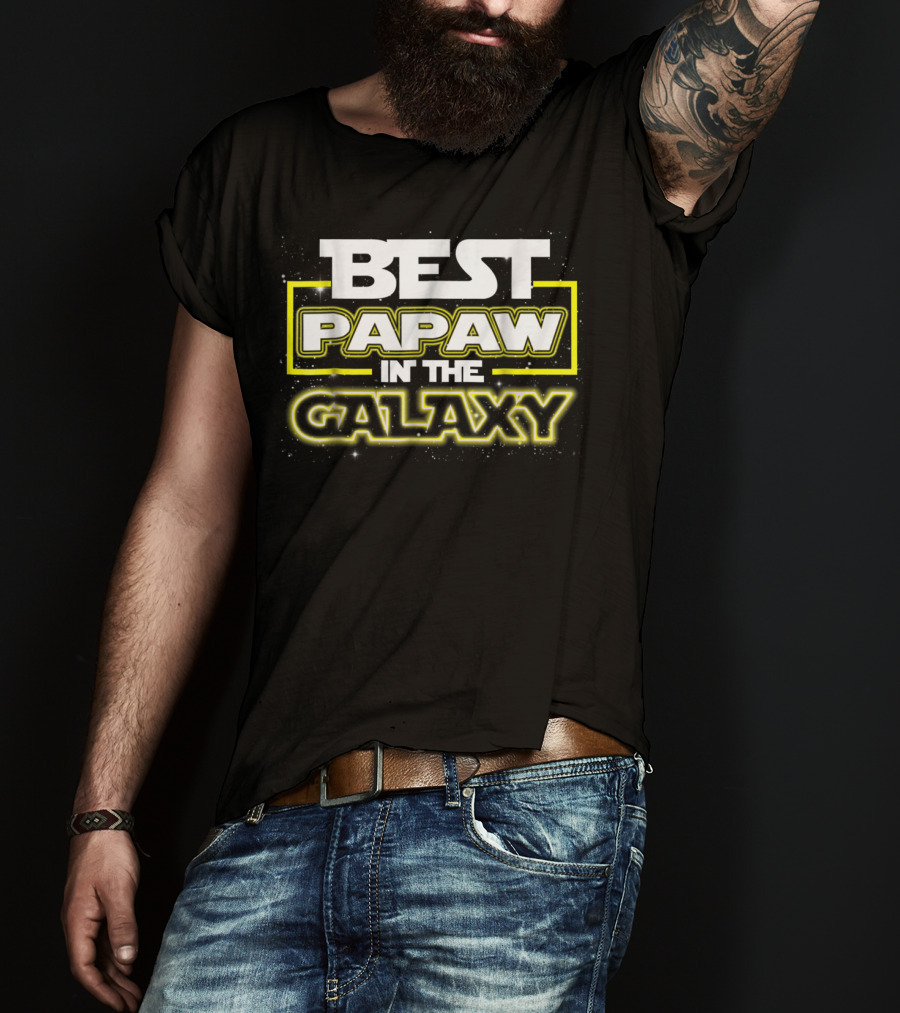 Best Papaw In The Galaxy Star Wars T-Shirt