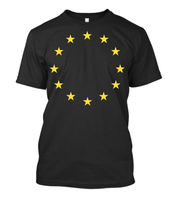 EU European Union Gold Stars Emblem T-Shirt