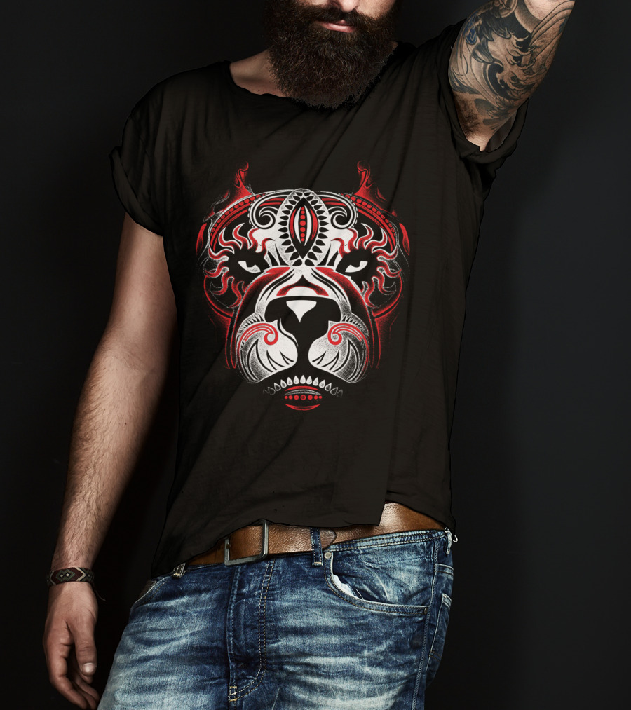 American Bully Pit Bull Dog Sugar Skull T-Shirt