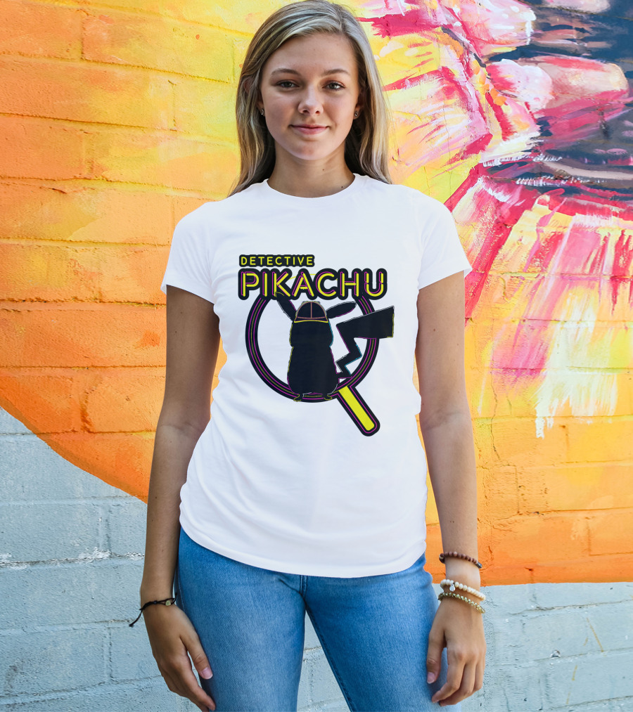 Detective Pikachu Magnify Pikachu Kids Iconic T-Shirt