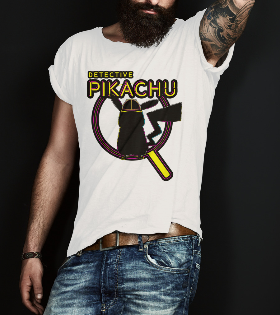 Detective Pikachu Magnify Pikachu Kids Iconic T-Shirt