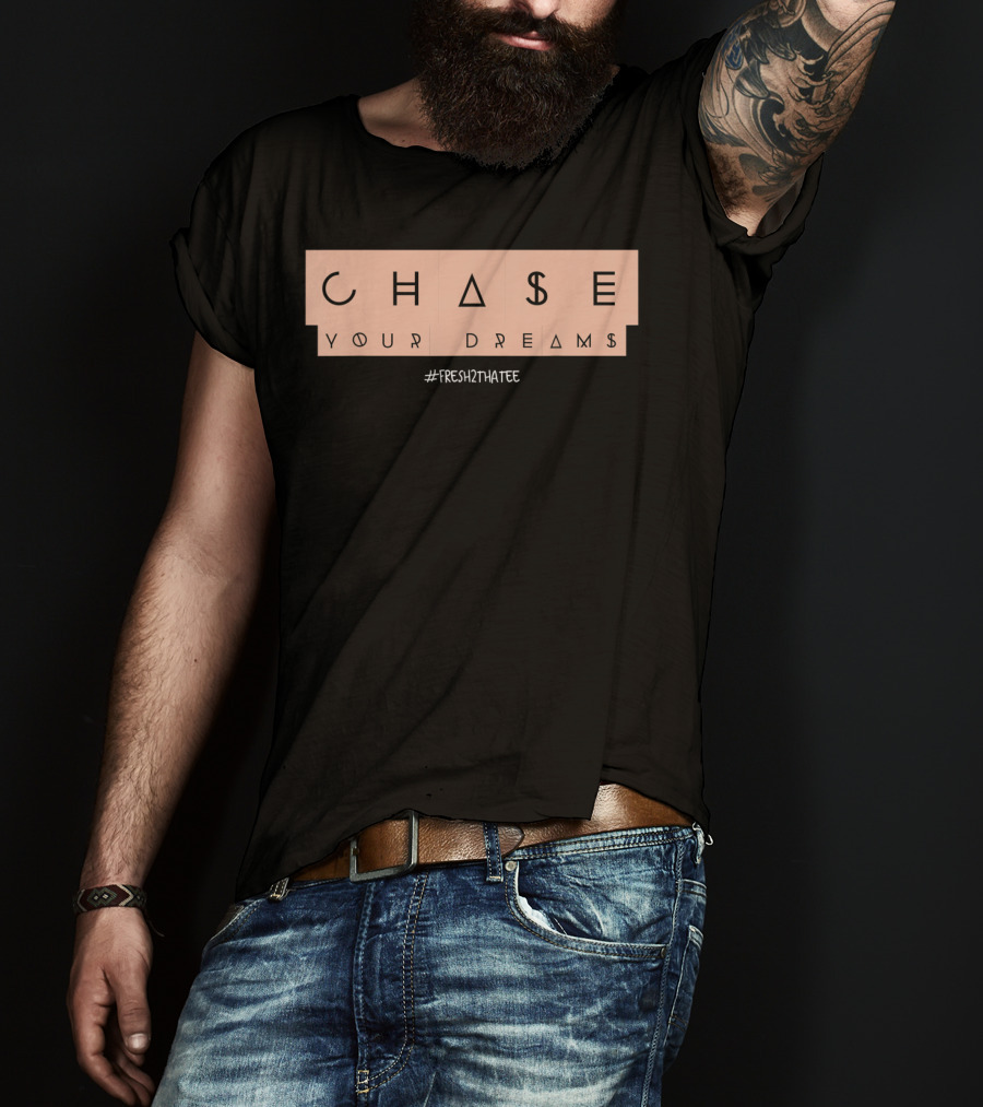 Chase Your Dreams #Fresh2Imatee Made To Match Jordan 1 High Og Crimson Tint T-Shirt