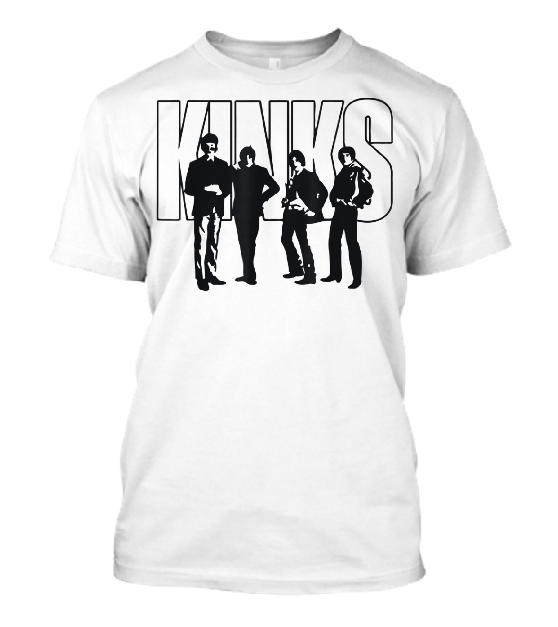 Kinks Music Band Members T-Shirt