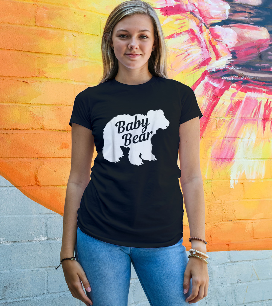 Baby Bear Little Bear Cub Girls Kids T-Shirt