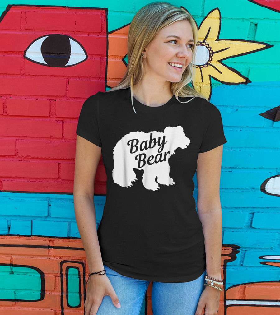 Baby Bear Little Bear Cub Girls Kids T-Shirt