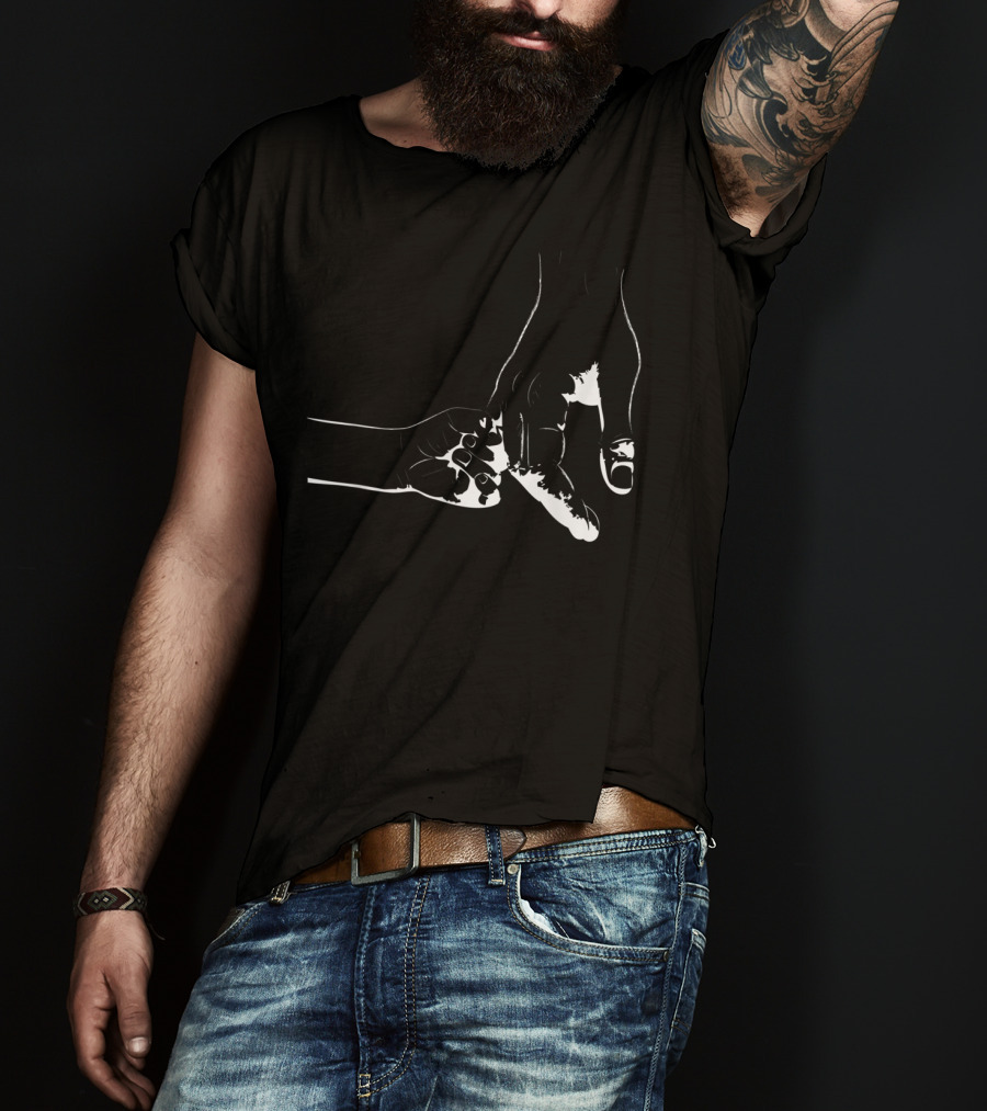 Unconditional Love Father And Son Hand In Hand T-Shirt