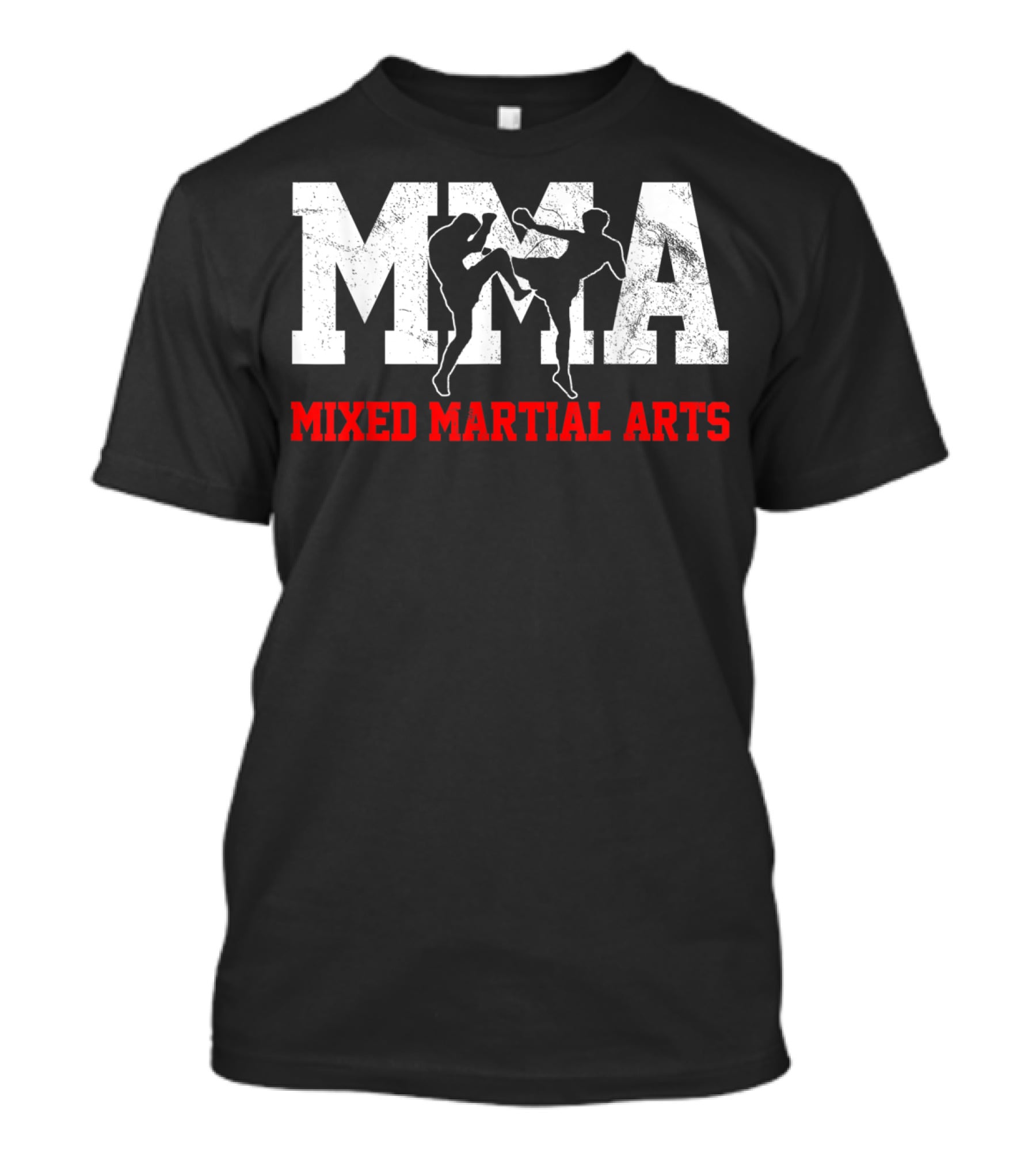 MMA Mixed Martial Arts Kickboxin Fighter T-Shirt