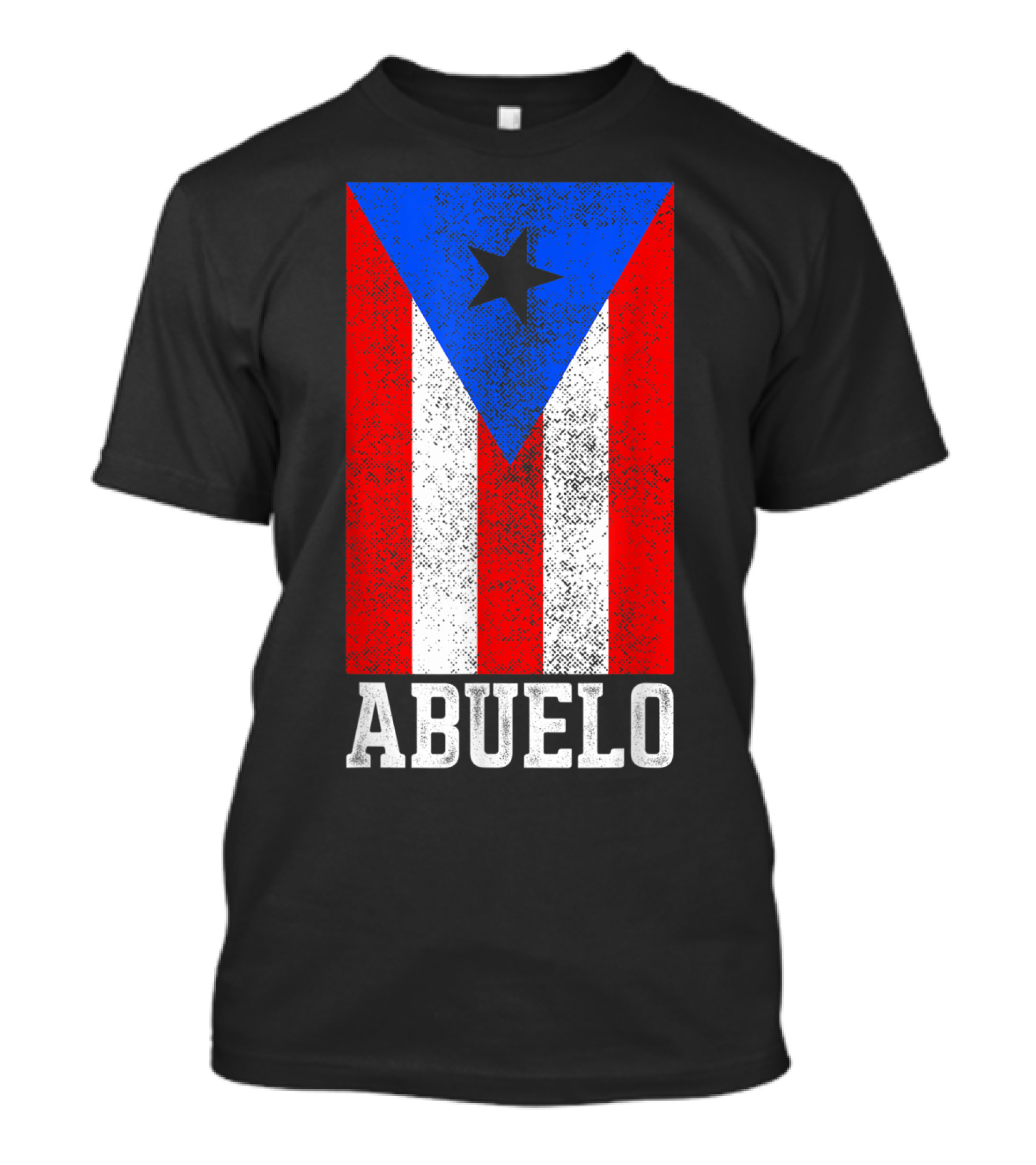 Puerto Rico Flag Abuelo T-Shirt