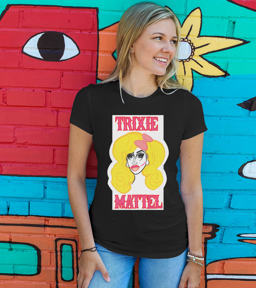 Trixie Mattel Drag Merch Skinny Legend Bow T-Shirt