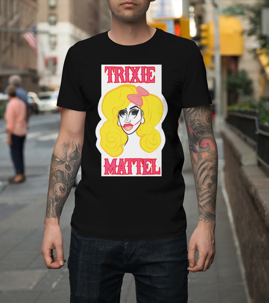 Trixie Mattel Drag Merch Skinny Legend Bow T-Shirt
