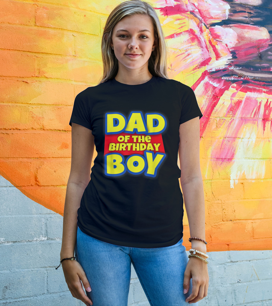 Dad Of The Birthday Boy Toy Story Inspired T-Shirt
