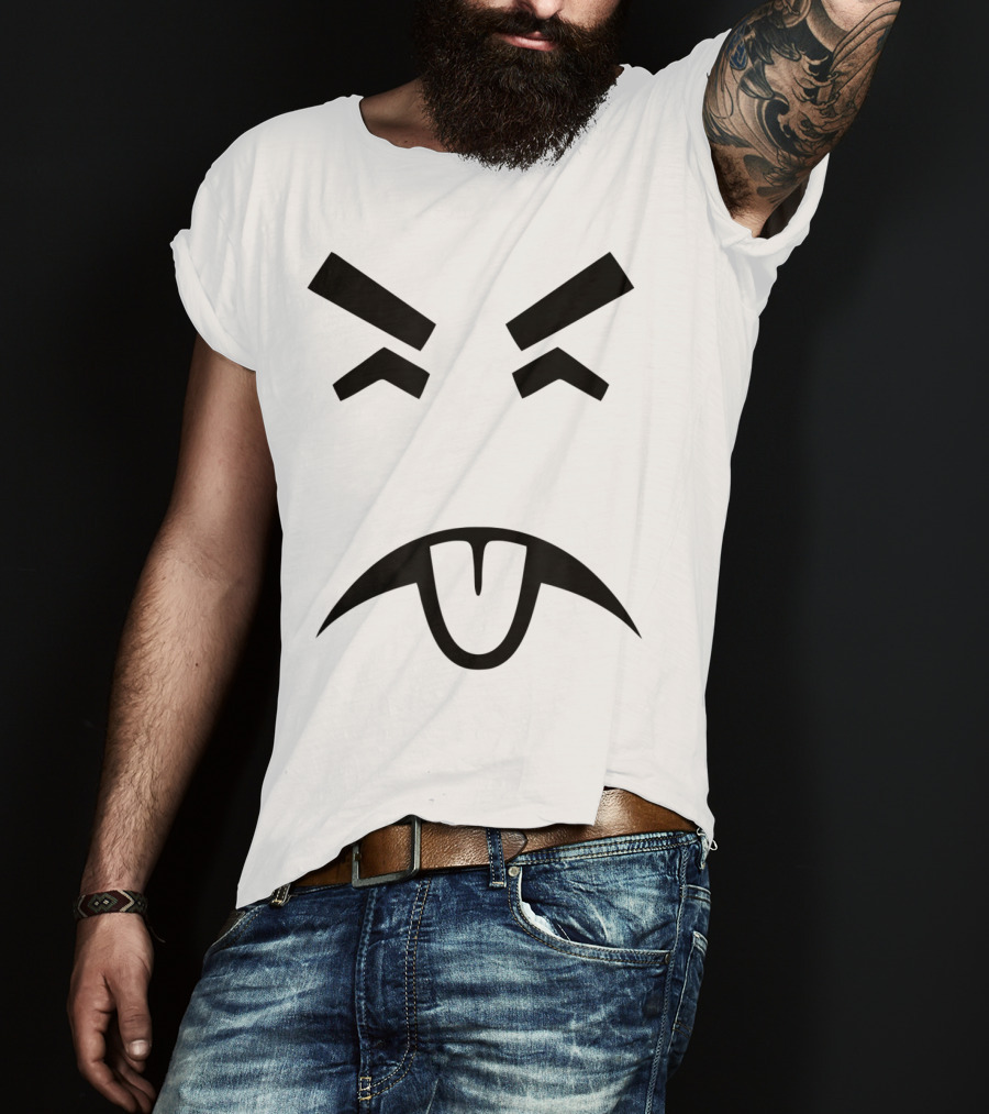 Mr Yuck Mister Chemical Warning Poison Control Symbol Face T-Shirt