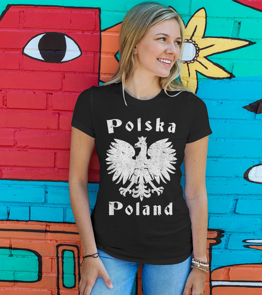 Polska Poland Polish Eagle Coat Of Arms T-Shirt