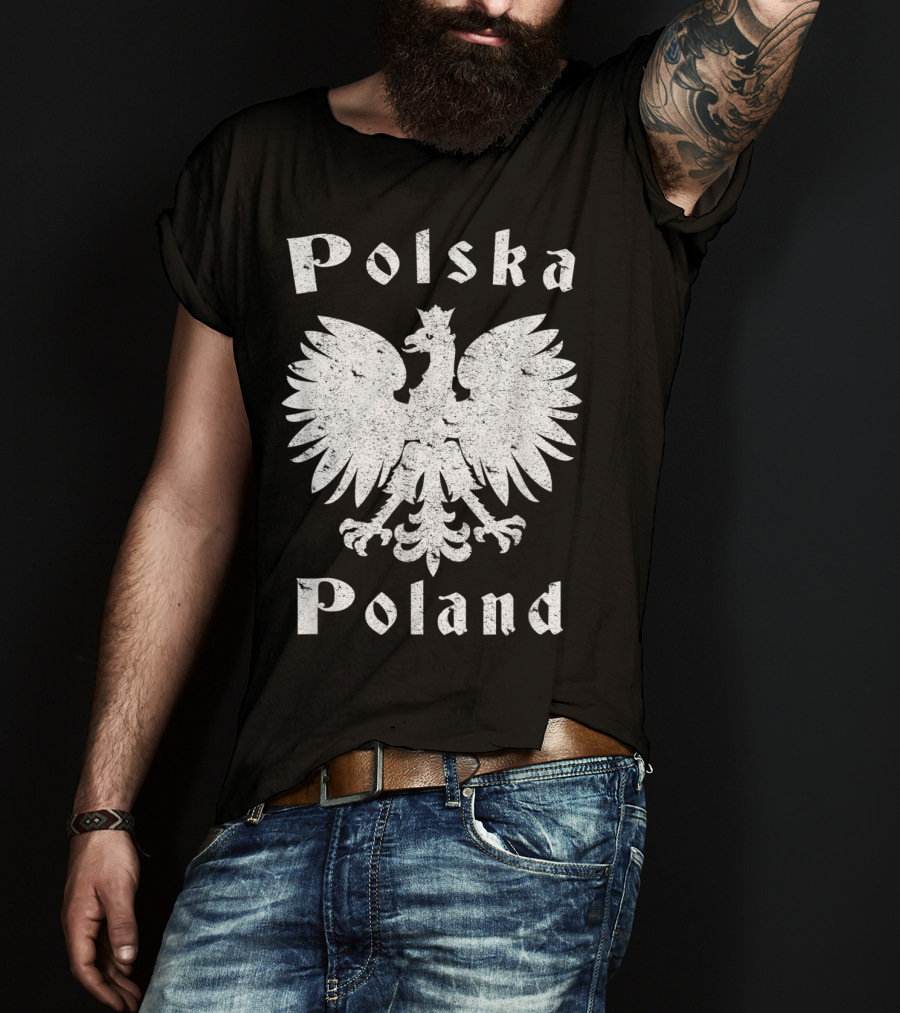 Polska Poland Polish Eagle Coat Of Arms T-Shirt