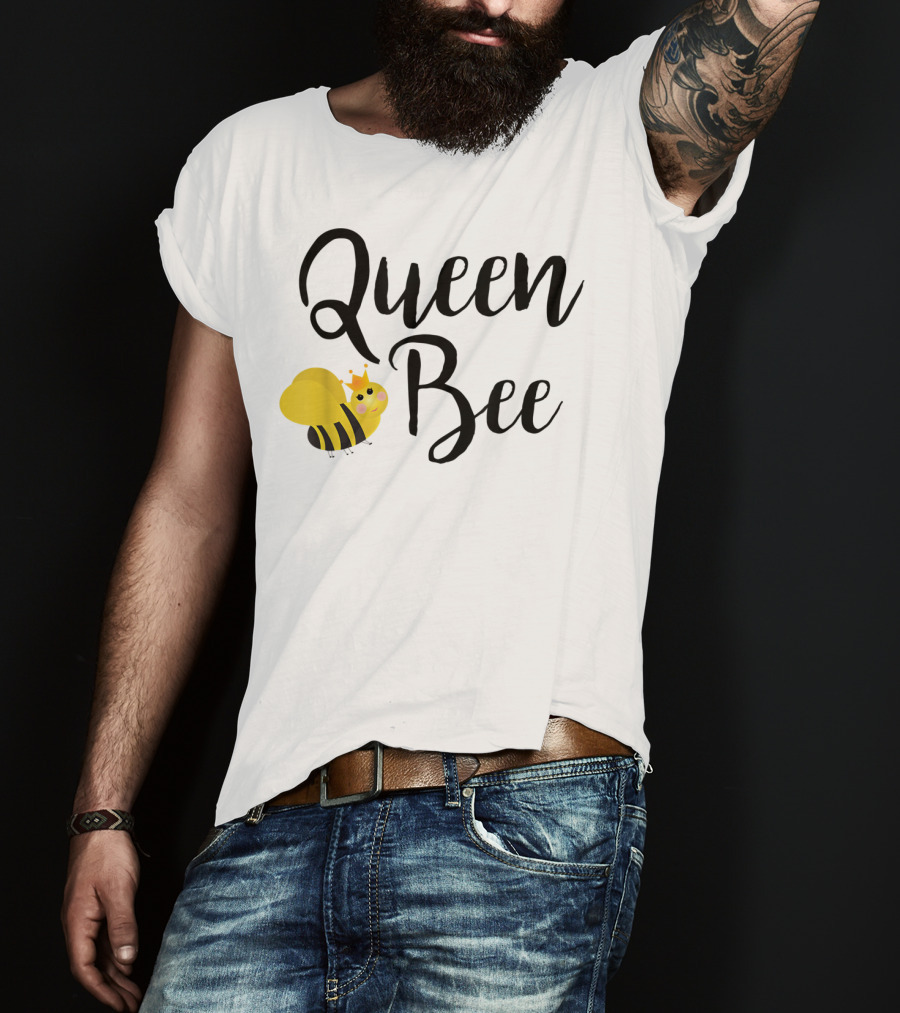 Queen Bee Cute Beekeeping Fun Beehive T-Shirt
