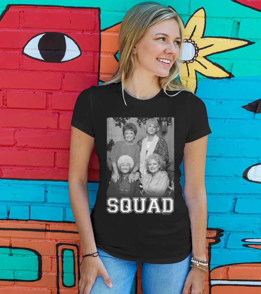 Golden Girls Dorothy And Gang Squad Classic T-Shirt