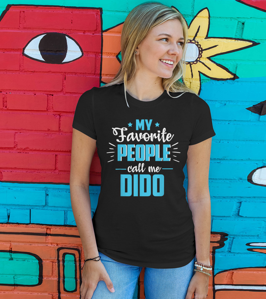 My Favorite People Call Me Dido Father's Day Grandpa T-Shirt