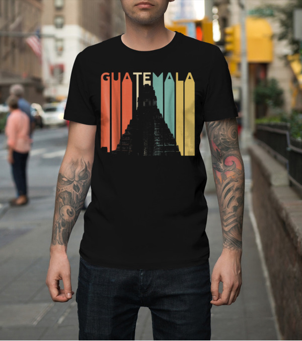 Shirt: Guatemala Chapin Atitlan Tikal Maya Mayan Pyramid T-Shirt Guatemala Chapin Atitlan Tikal Maya Mayan Pyramid T-Shirt