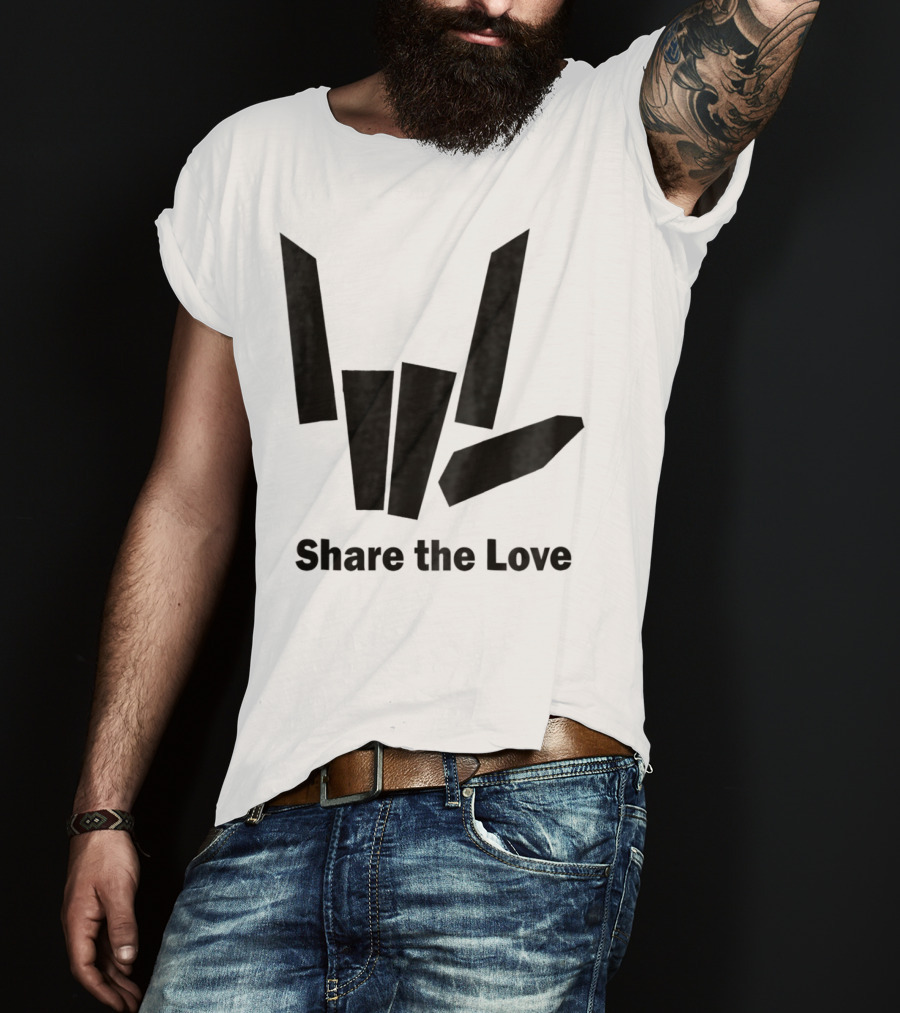 Share The Love Carter Sharer Kids T-Shirt