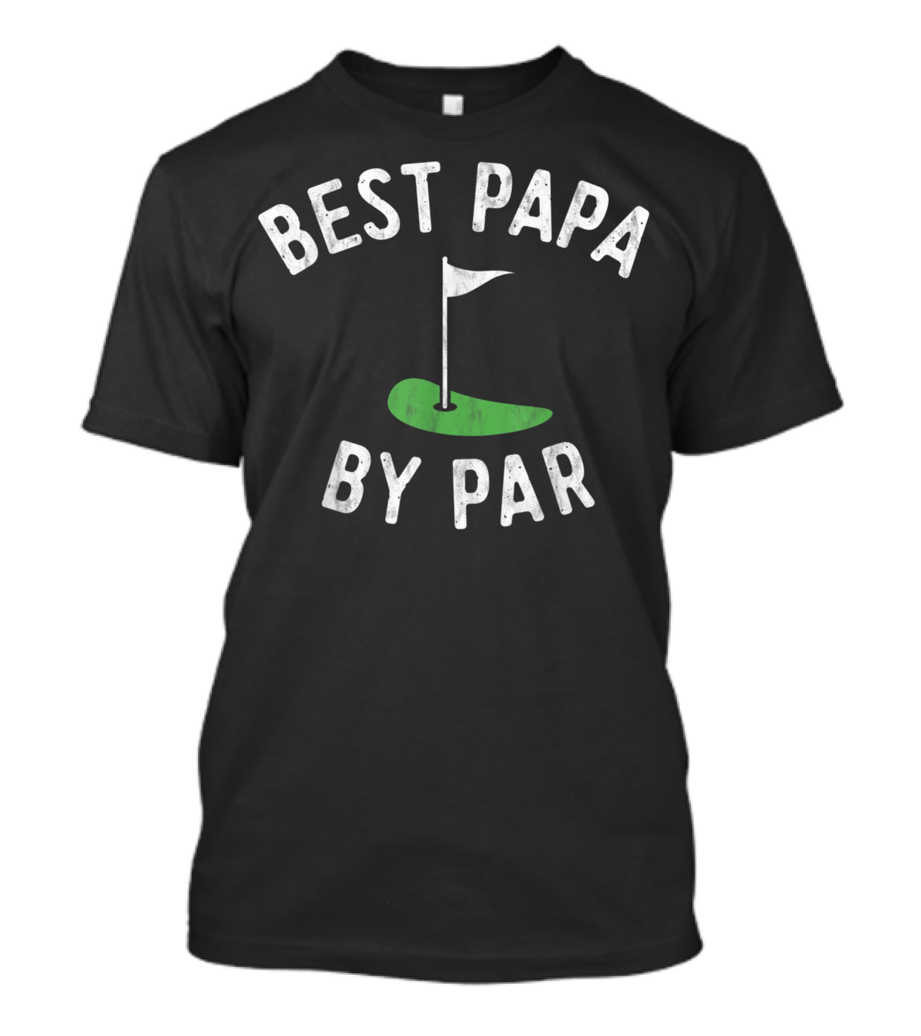 Best Papa By Par Funny Golf Father's T-Shirt