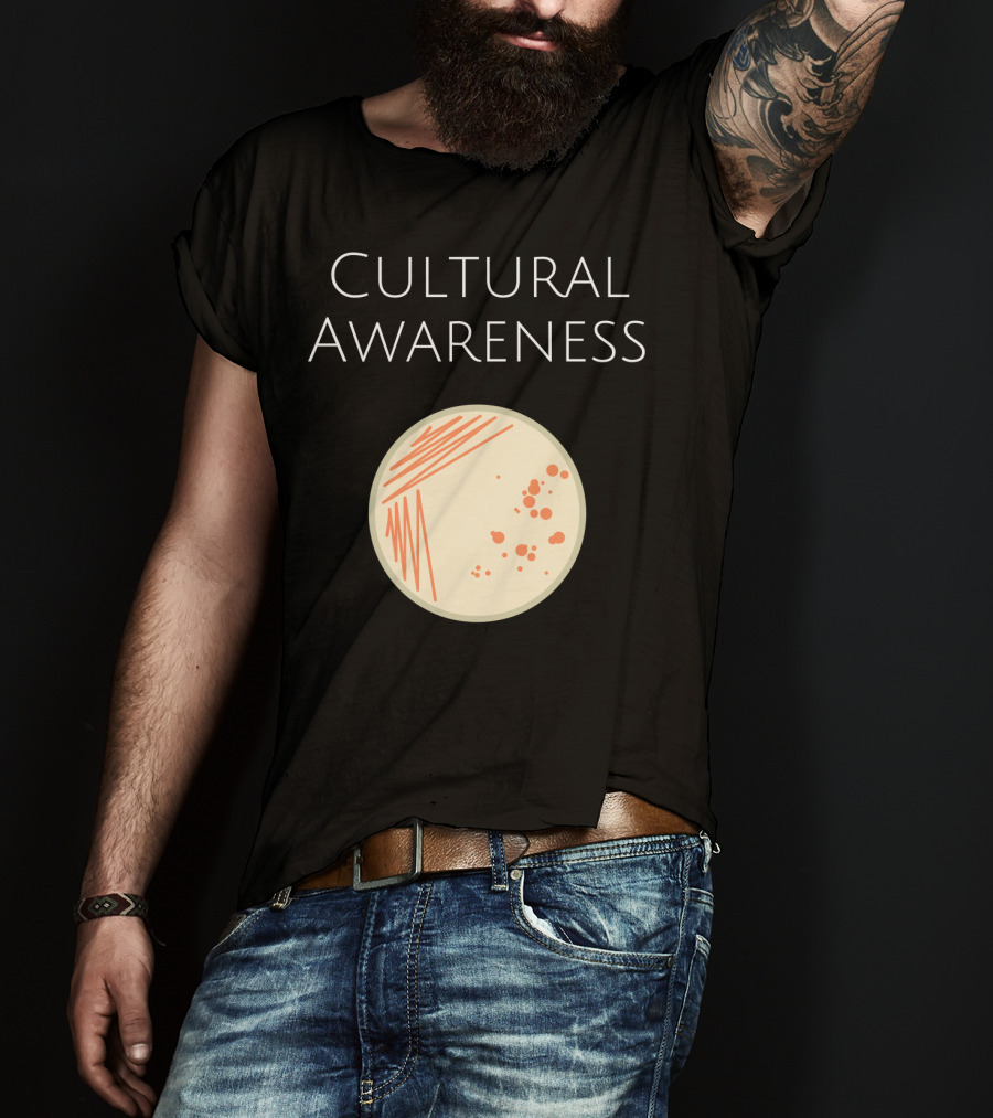 Cultural Awareness Microbiology Bacteria Lab T-Shirt