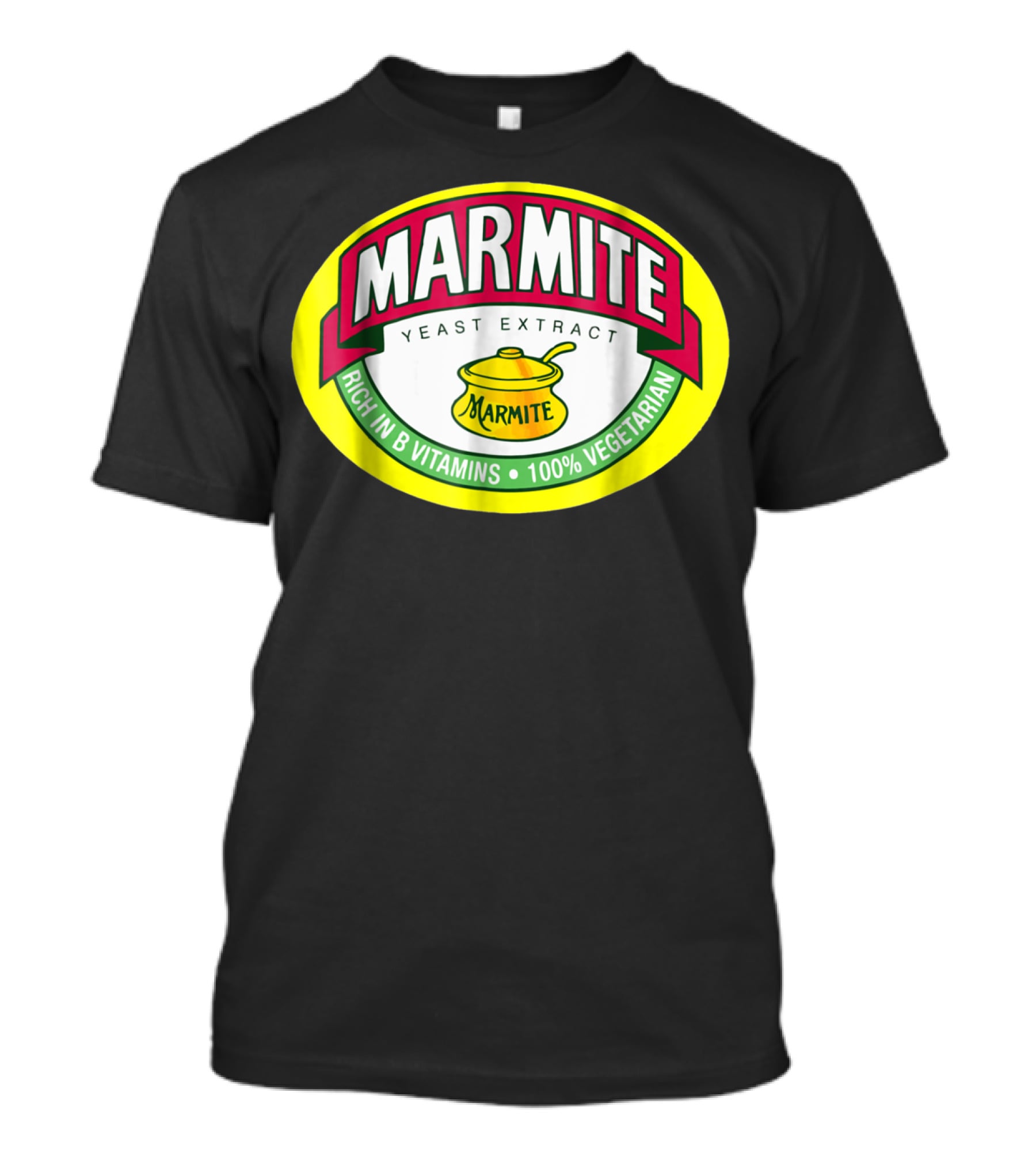 Marmite Yeast Extract Rich In B Vitamins 100% Vegetarian T-Shirt