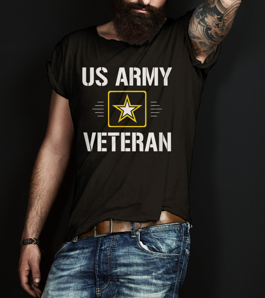 US Army Veteran Star Emblem T-Shirt