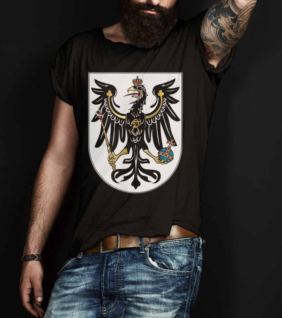 Kingdom Of Prussia Prussian Eagle Coat Of Arms Crest T-Shirt