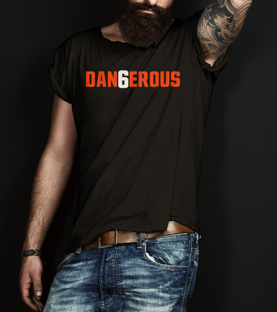 Dangerous Ohio Cleveland Football Fan Six T-Shirt