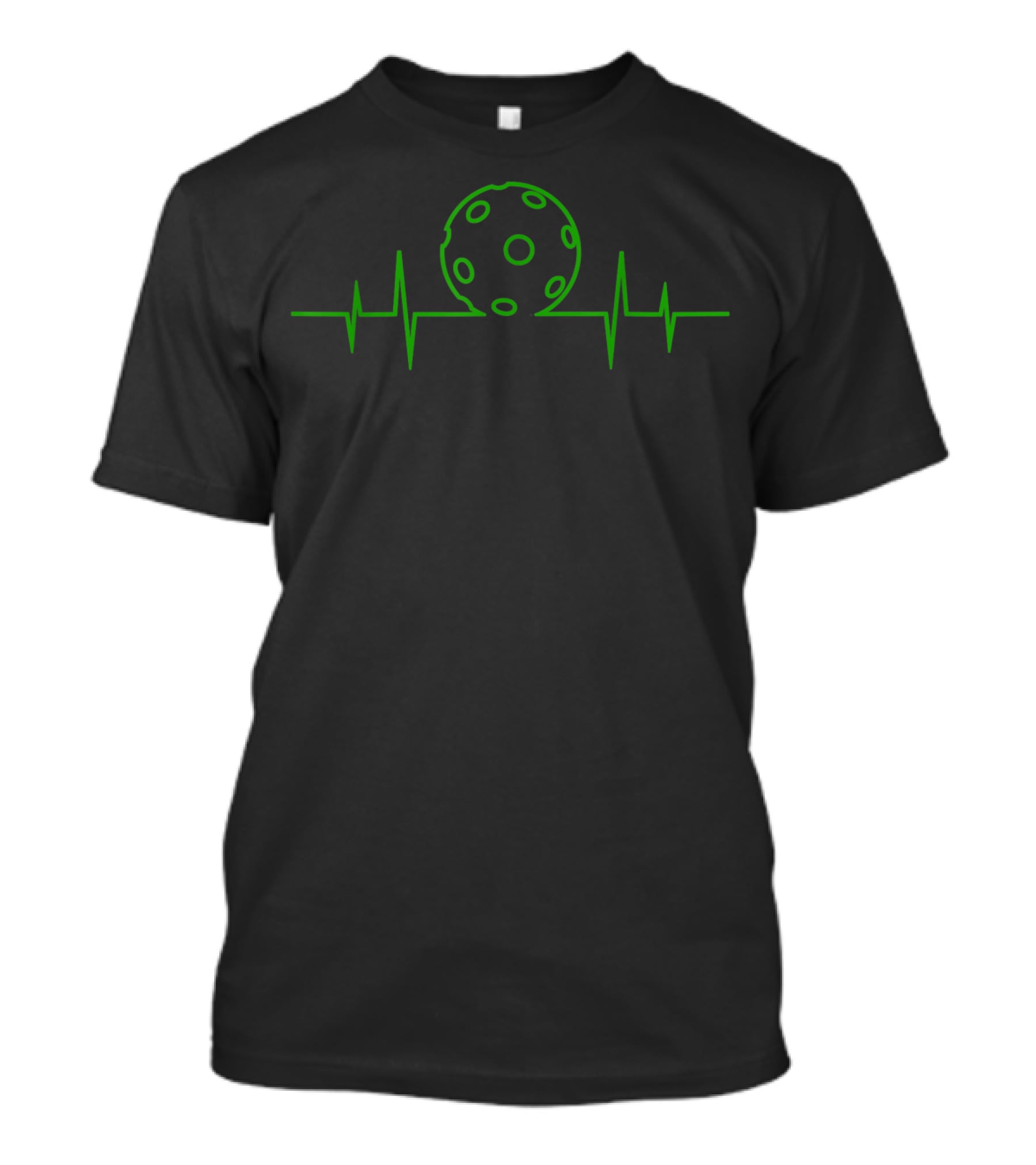 Pickleball Heartbeat Pickle Ball Lover Retir Ball T-Shirt