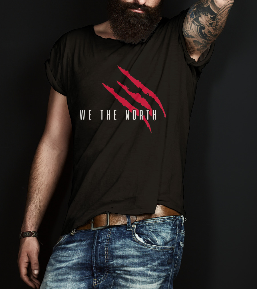 We The North Basketball Kids Premium Raptors Claw Marks T-Shirt