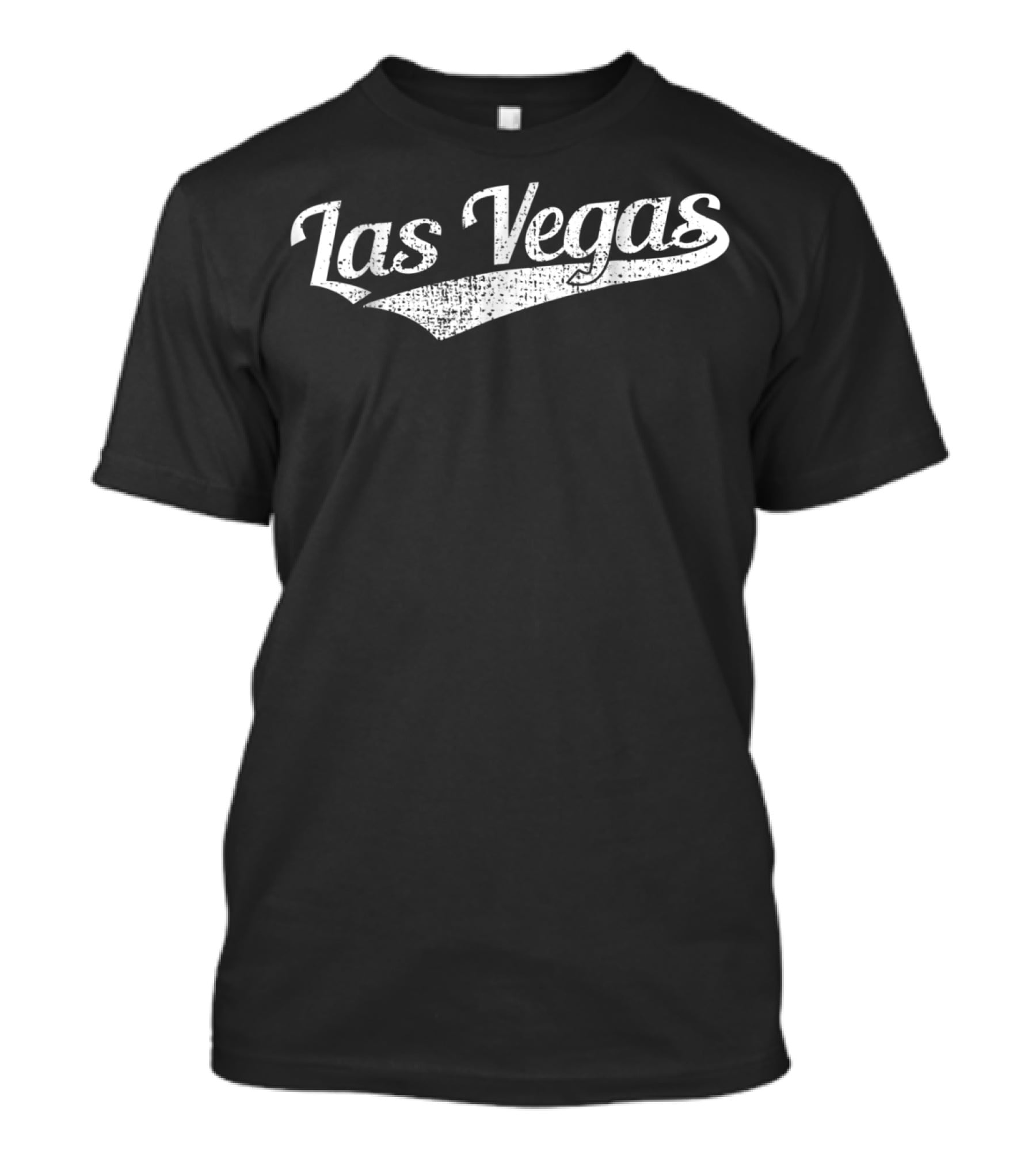 Las Vegas Retro Vintage Style Classic Font T-Shirt