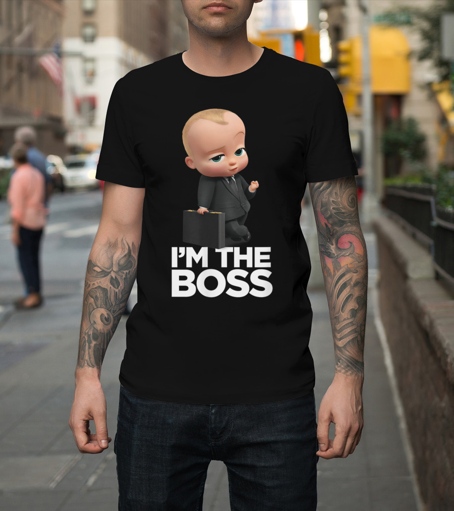 The Boss Baby I'm The Boss Suitcase Character T-Shirt