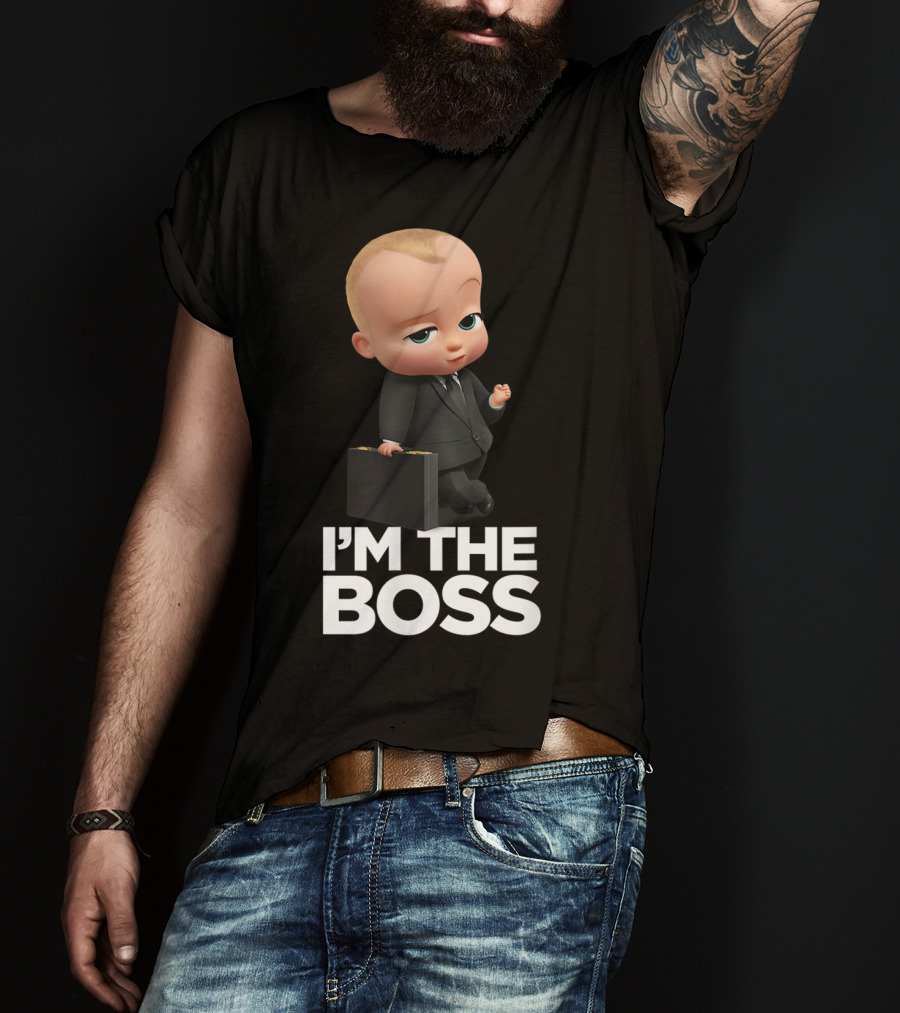 The Boss Baby I'm The Boss Suitcase Character T-Shirt