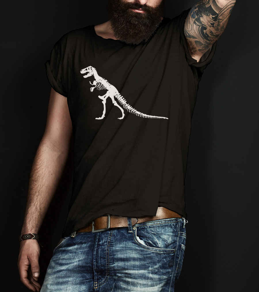 The Circle Game Tyrannosaurus Rex Skeleton T-Shirt