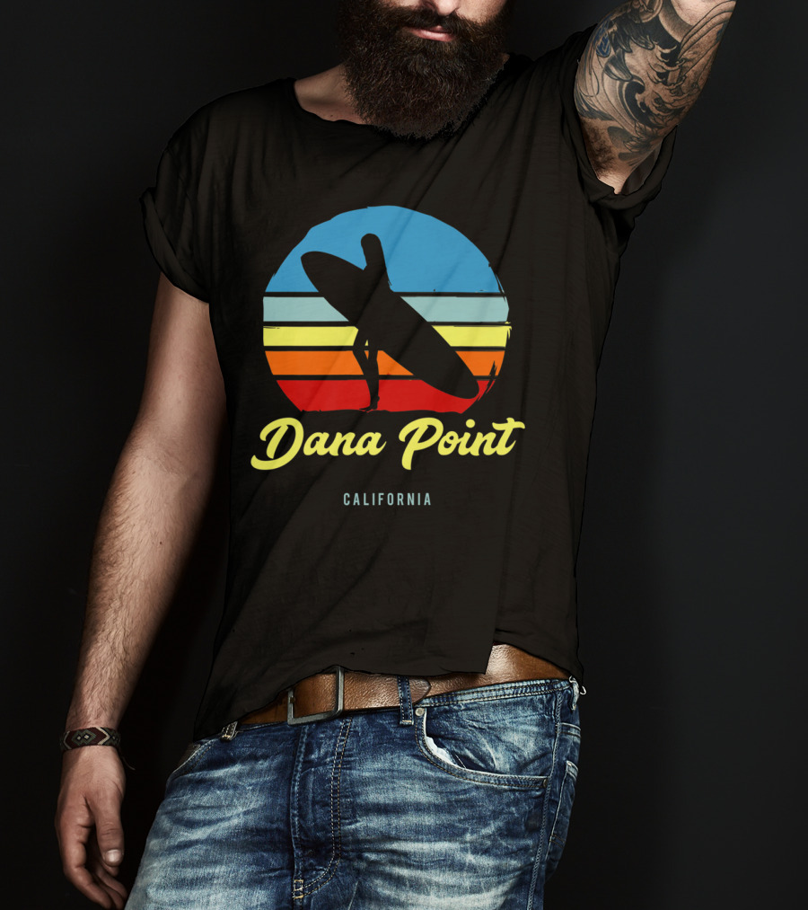 Dana Point California Vintage Surf T-Shirt
