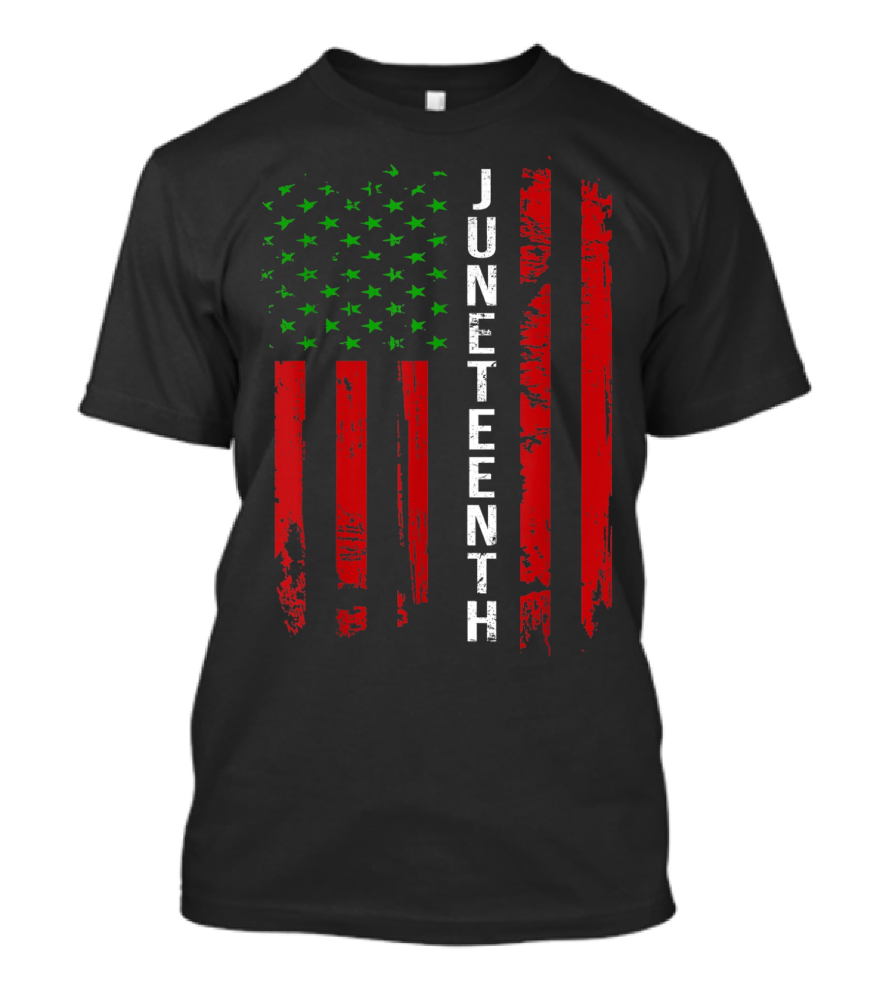 Juneteenth African American Flag T-Shirt